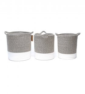 Cotton Rope Storage Basket JF23336