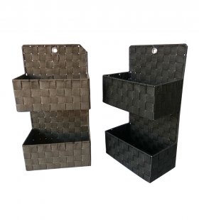 Hand Woven PP Storage Basket  JF51645-3-4