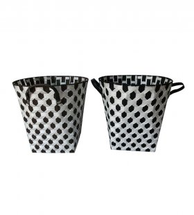 Hand Woven PP Storage Hamper JF51643-3-4