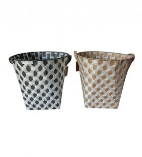 Hand Woven PP Storage Hamper JF51643-1-2
