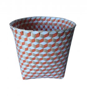 Hand Woven PP Storage Basket JF51653