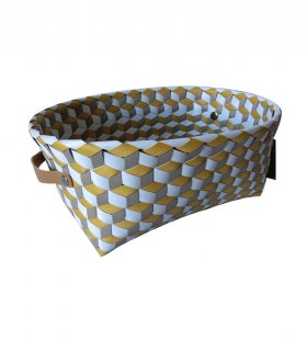 Hand Woven PP Storage Basket JF51660