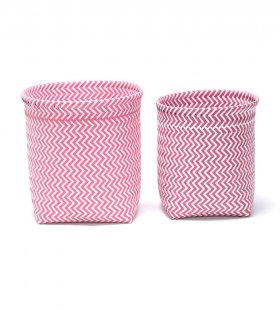 Hand Woven PP Storage Hamper JF51740