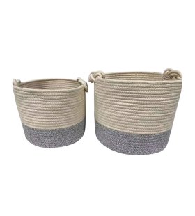 Cotton Rope Storage Basket JF202205