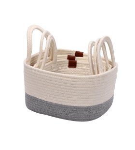 Cotton Rope Storage Basket JF202206