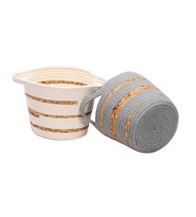 Cotton Rope Storage Basket  JF202208