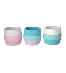 Cotton Rope Storage Basket JF23389-1-2-3