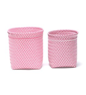 Hand Woven PP Storage Hamper JF51719