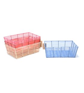 Hand Woven PP Storage Basket JF51750
