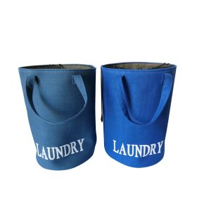 Canvas Laundry Hamper JF42919