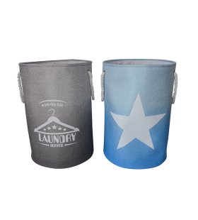 Canvas Laundry Hamper JF43008