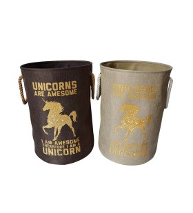 Canvas Laundry Hamper JF43027