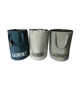 Canvas Laundry Hamper JF42904